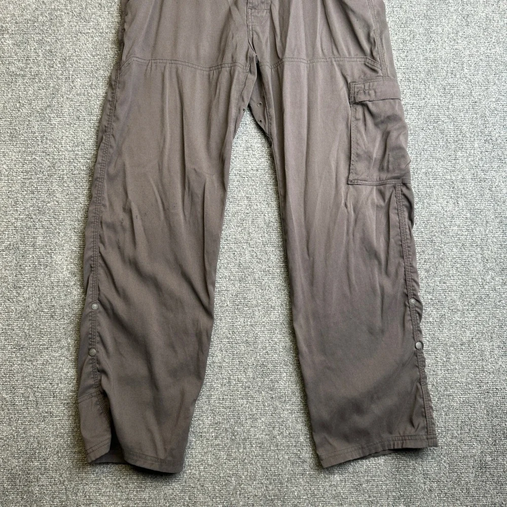 Prana Zion Cargo Pants Mens 30 Gray Hiking Outdoor Climbing Stretch